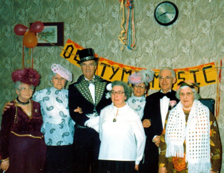 Gorleston Joint branch Old Time Music Hall Party c 1990